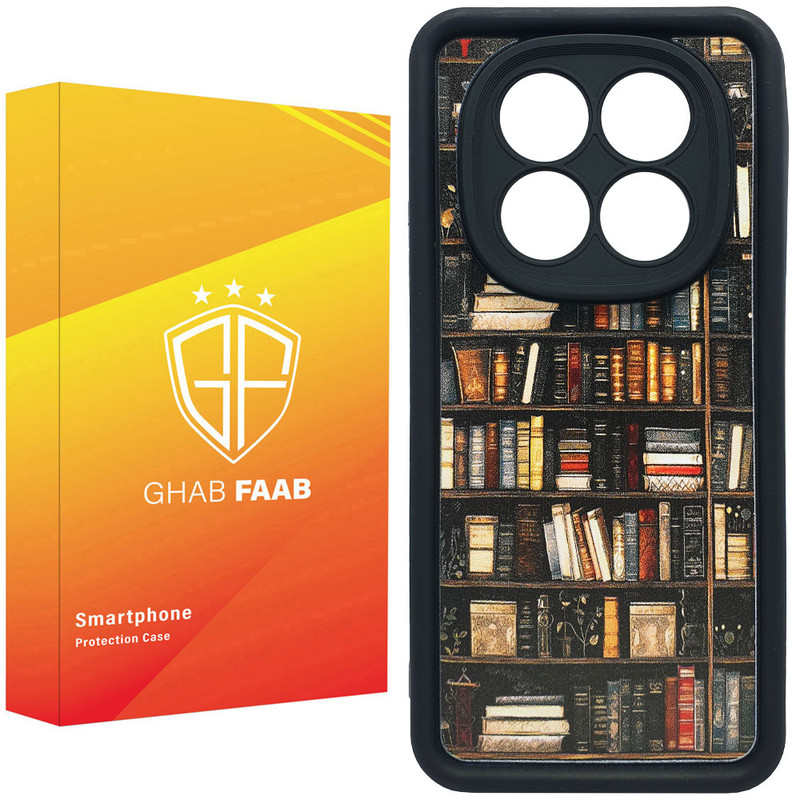 کاور قاب فاب مدل کتابخانه ای مناسب برای گوشی موبایل شیائومی Redmi Note 14 Pro 4G