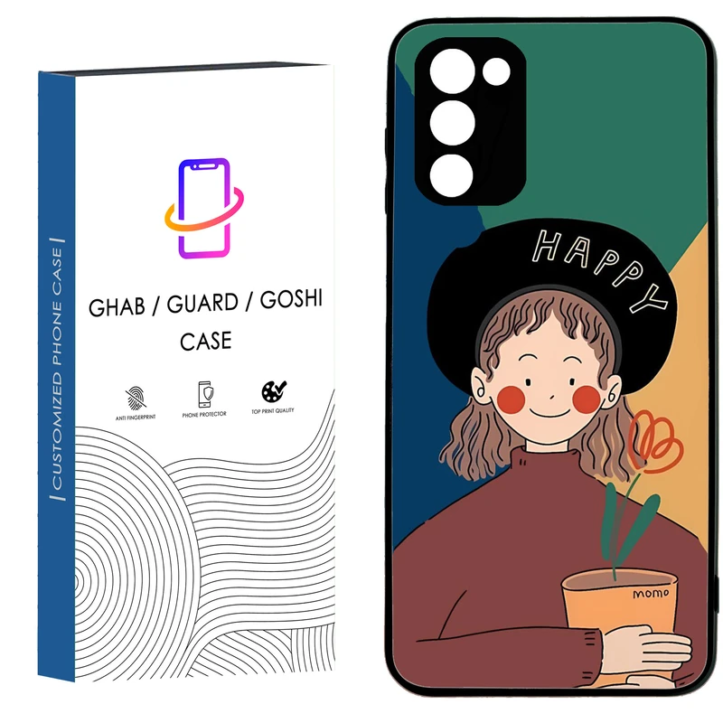 کاور قاب گارد گوشی طرح دخترانه کد 83 - TPU مناسب برای گوشی موبایل سامسونگ Galaxy A02S