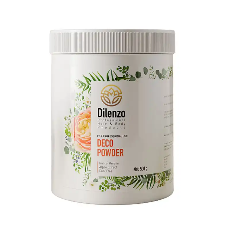 پودر دلکره بی رنگ کننده مو دیلنزو مدل 01 وزن 500 گرم