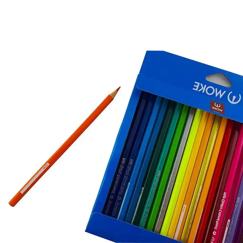 مداد رنگی 24 رنگ ووک طرح Castle کد 001