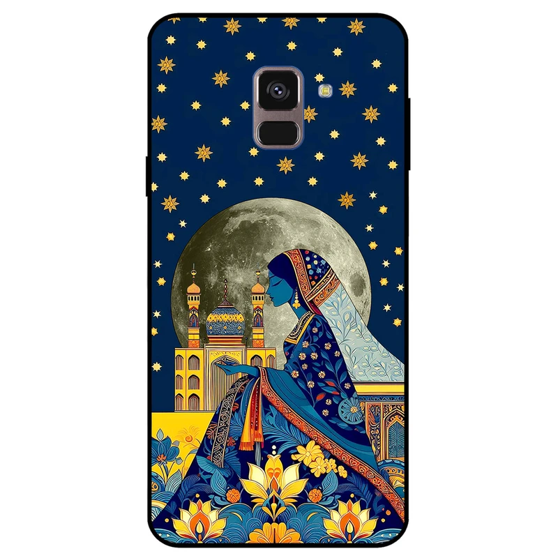 کاور مگافون طرح نماز مدل 1902 مناسب برای گوشی موبایل سامسونگ Galaxy A8 2018         