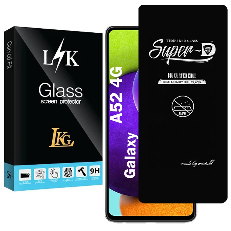 محافظ صفحه نمایش شیشه ای ال کا جی مدل SupD-Lk مناسب برای گوشی موبایل سامسونگ Galaxy A52 4G