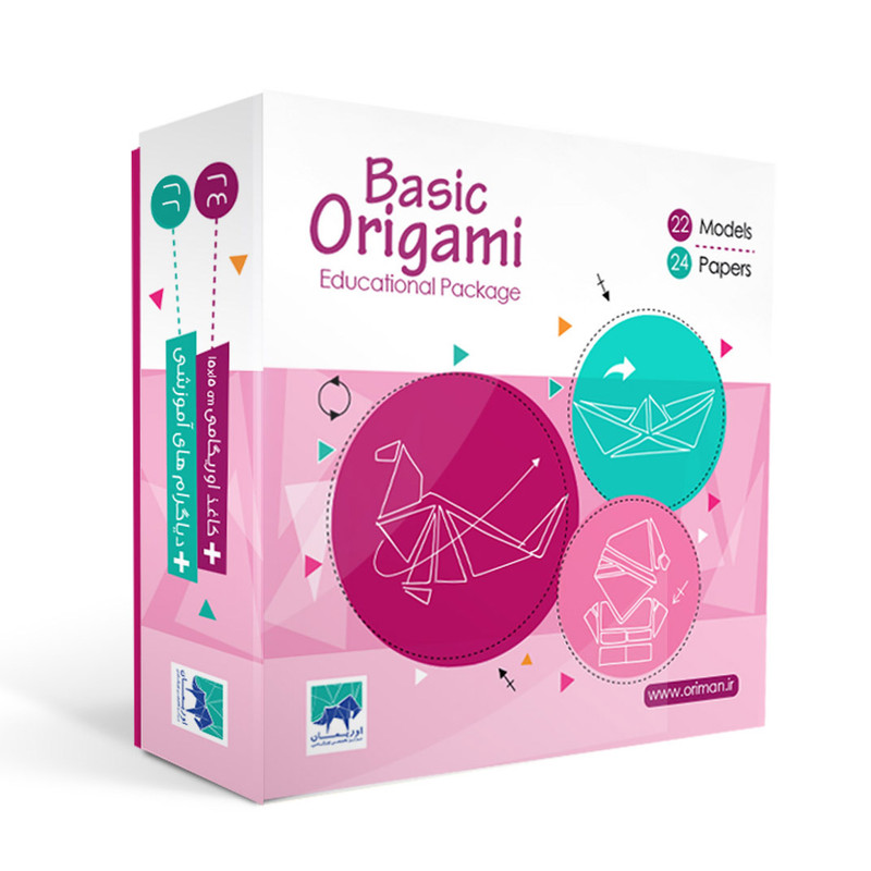 آموزش اوریگامی اوریمان مدل junior بسته 3 عددی
