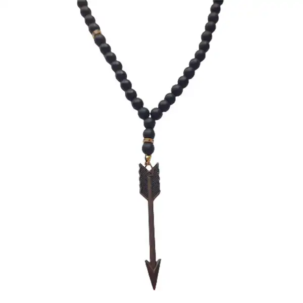 گردنبند مردانه مدل پیکان کد NC016