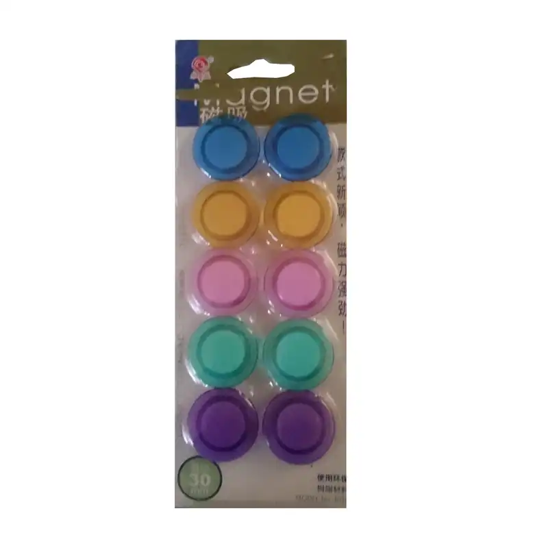 مگنت مدل رنگی کد 10 بسته 10 عددی