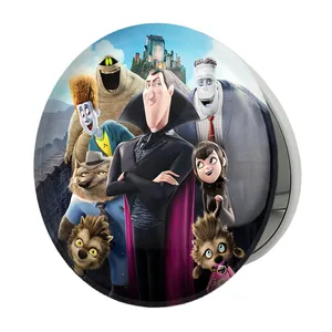 آینه جیبی خندالو طرح هتل ترانسیلوانیا Hotel Transylvania مدل تاشو کد 3740 