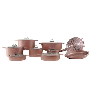 سرویس قابلمه 17 پارچه گرانیتی لیماک مدل جرمنی کد 20021