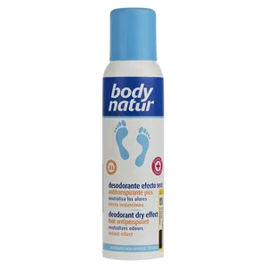 اسپری ضد عرق پا بادی ناتور مدل Deodorant Dry Effect حجم 150 میلی لیتر