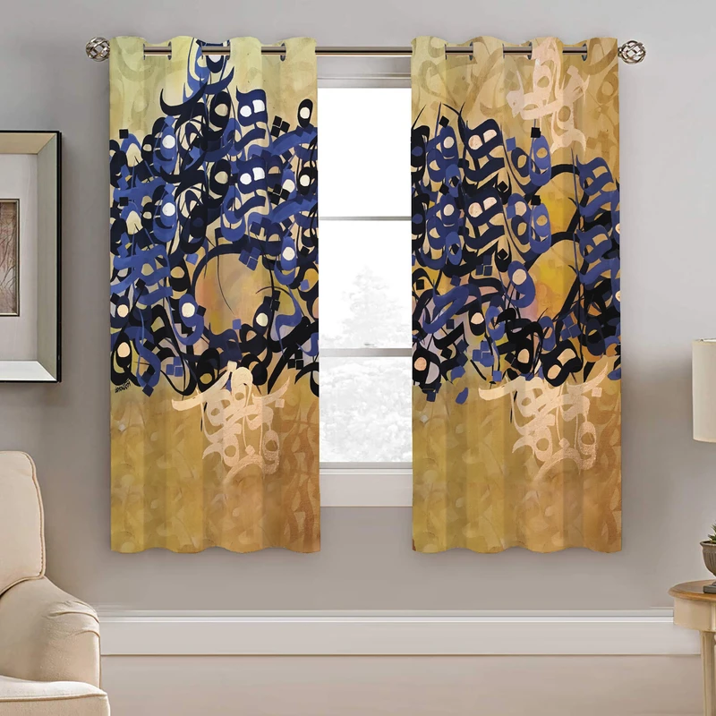 پرده نیروانا مدل pmk2380 سایز 190 × 140 سانتی متر