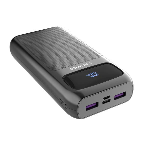 پاوربانک لنیزمدل PX298D ظرفیت 20000 میلی آمپر ساعت