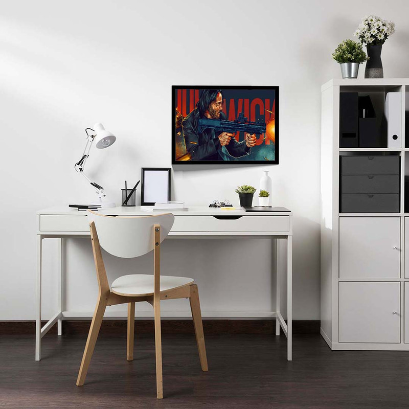 تابلو مدل john wick کد F-13019