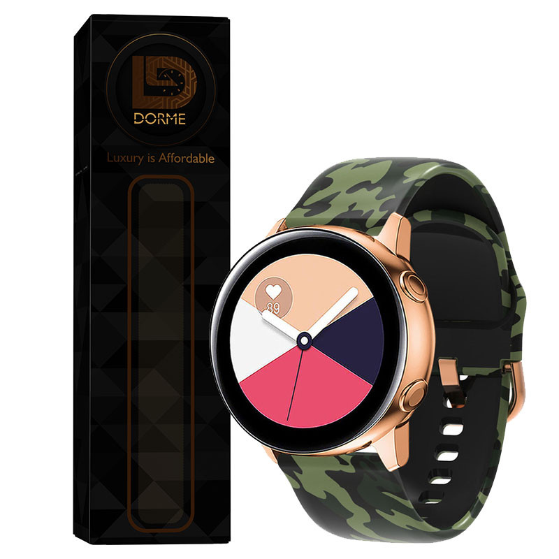 بند درمه مدل Army   مناسب برای ساعت هوشمند سامسونگ Galaxy Watch 4 Classic 42mm/46mm