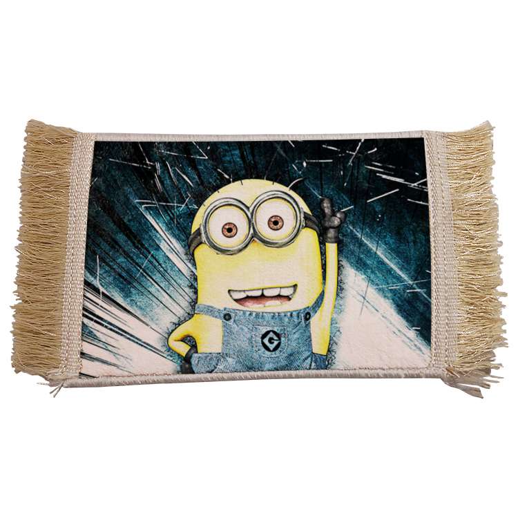 فرش ماشینی دیوارکوب مدل مینیون کد 1