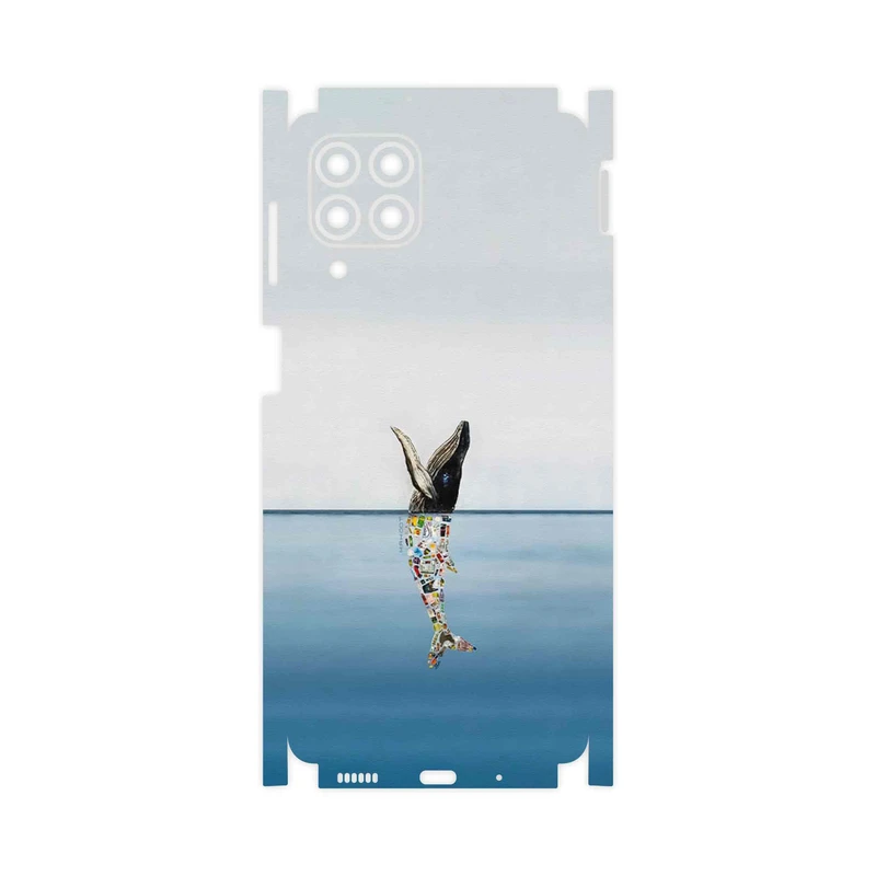 برچسب پوششی ماهوت مدل Collage of Sea Trash-FullSkin مناسب برای گوشی موبایل سامسونگ M53