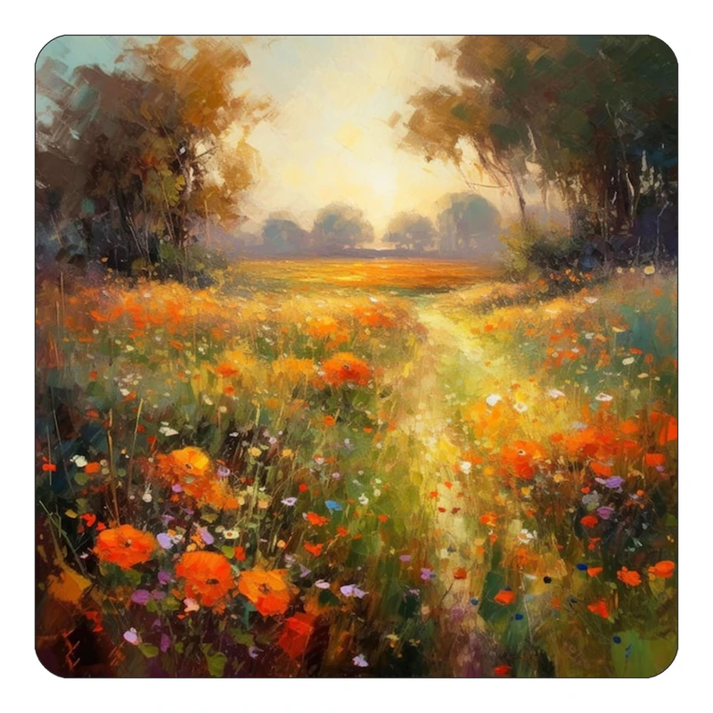 مگنت کاکتی طرح نقاشی رنگ روغن مدل mp70297