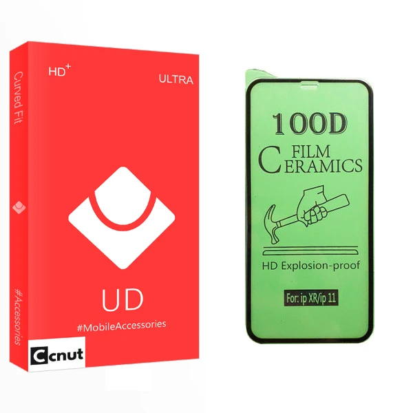 محافظ صفحه نمایش سرامیکی کوکونات مدل UD Glass مناسب برای گوشی موبایل اپل iPhone 11