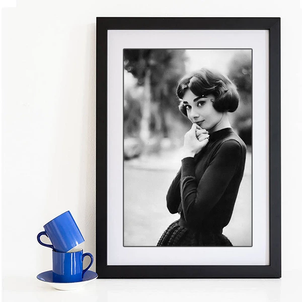  تابلو استودیو انبسان طرح آدری هپبورن کد 4419