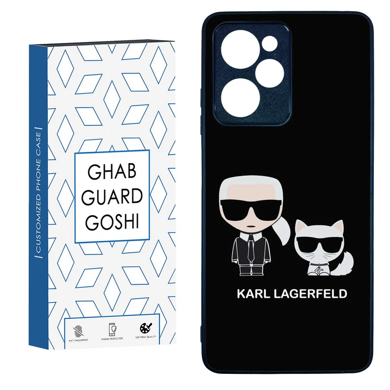 کاور قاب گارد گوشی طرح karl کد TPU-042 مناسب برای گوشی موبایل شیائومی  POCO X5 PRO 