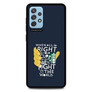 AKAM AMC-WSGA72-STARBUCKS-31 Cover For Samsung Galaxy A72