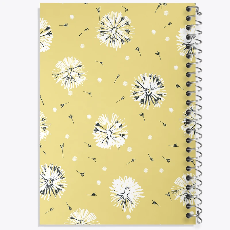 دفتر مشق 50 برگ خندالو طرح قاصدک کد N234