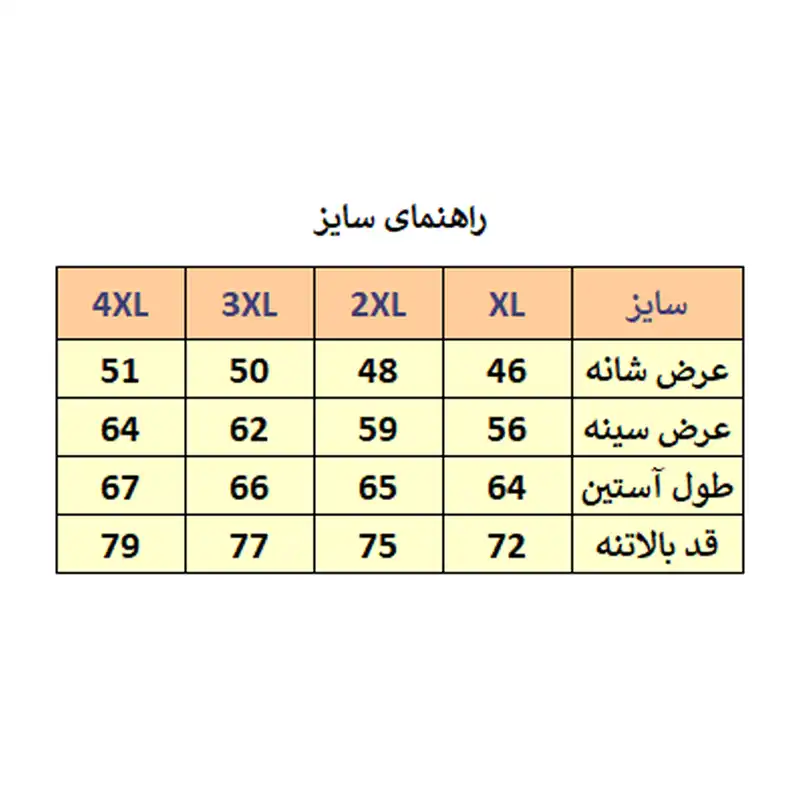کاپشن مردانه مدل M3898