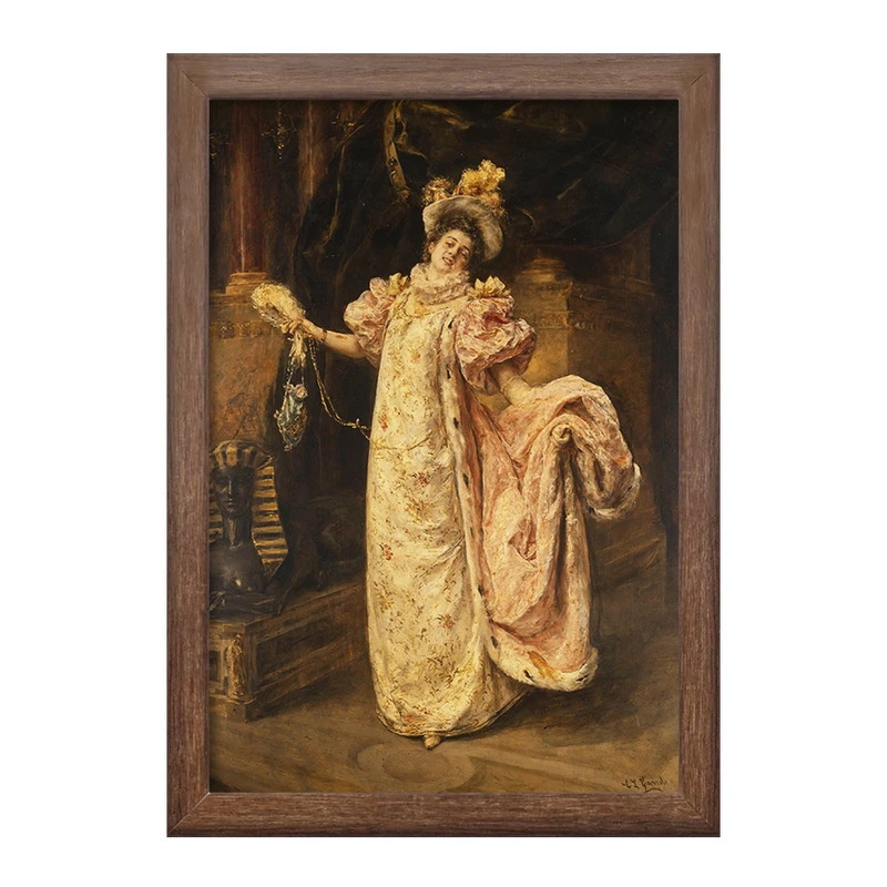 تابلو خندالو طرح نقاشی رسیدن به اپرا اثر ادواردو لئون گاریدو کد F12131