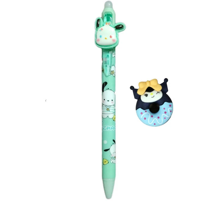 خودکار 0.5 میلی متری مدل پاک کن دارسانریو به همراه پاک کن مجموعه 2 عددی