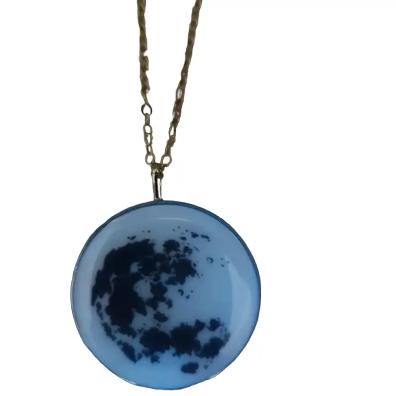 گردنبند مدل ماه شبتاب