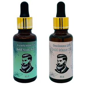 روغن و تونیک گیاهی ریش و سبیل هربال مدل  2 عددی حجم 60 میلی لیتری