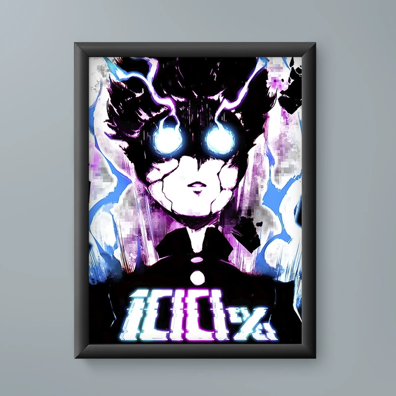 تابلو مدل انیمه موب سایکو 100 Mob Psycho 100 anime 01