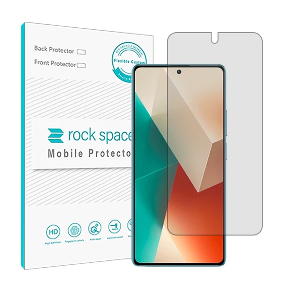 محافظ صفحه نمایش شفاف راک اسپیس مدل HyGEL مناسب برای گوشی موبایل شیائومی Redmi Note 13 Pro Plus