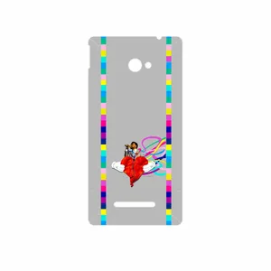 MAHOOT Collage of Heartbreak Cover Sticker for HTC 8X