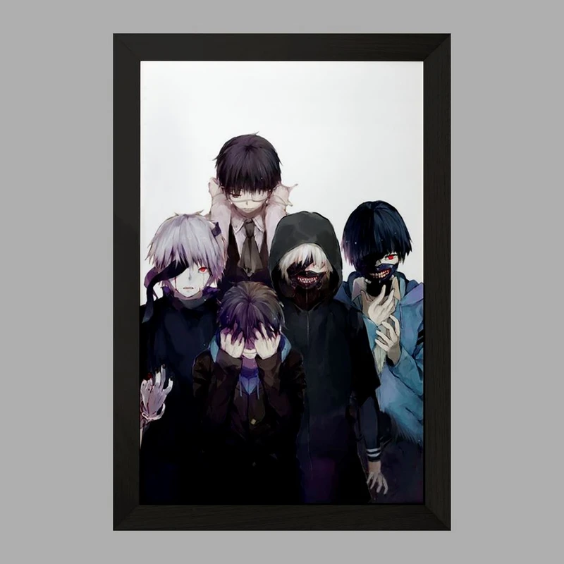 تابلو خندالو مدل کانکی کن انیمه توکیو غول Tokyo Ghoul  کد 11902