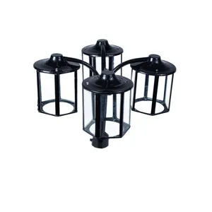 چراغ پارکی مدل چهار شاخه مدل P-4JB