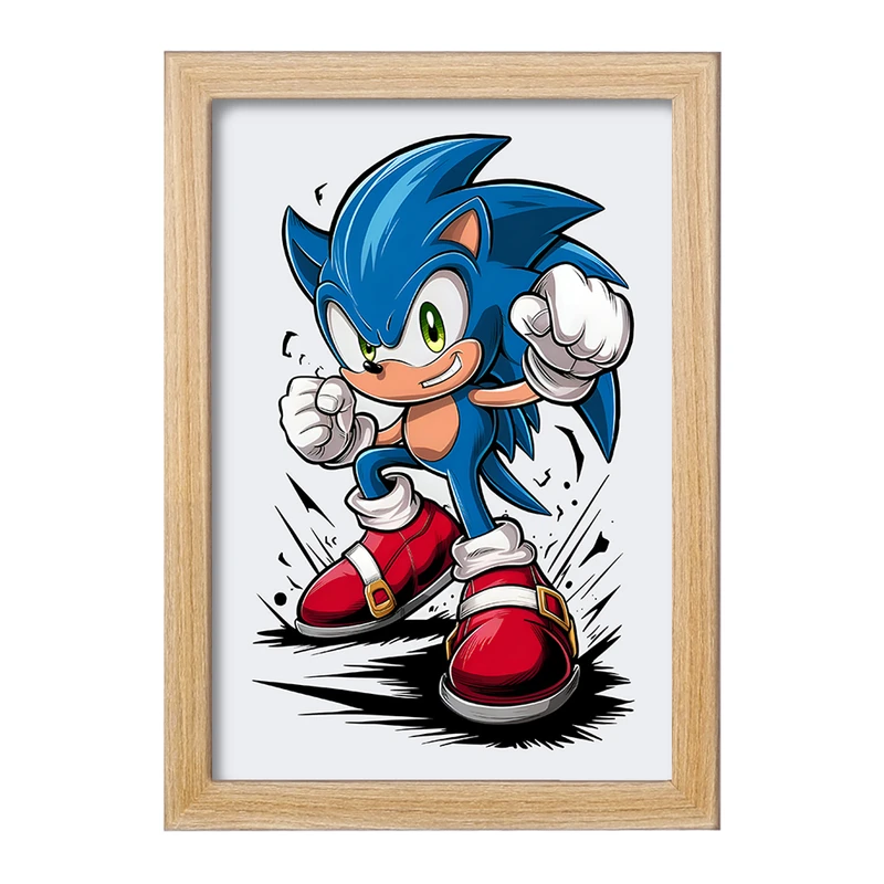 تابلو خندالو مدل سونیک کد F7939