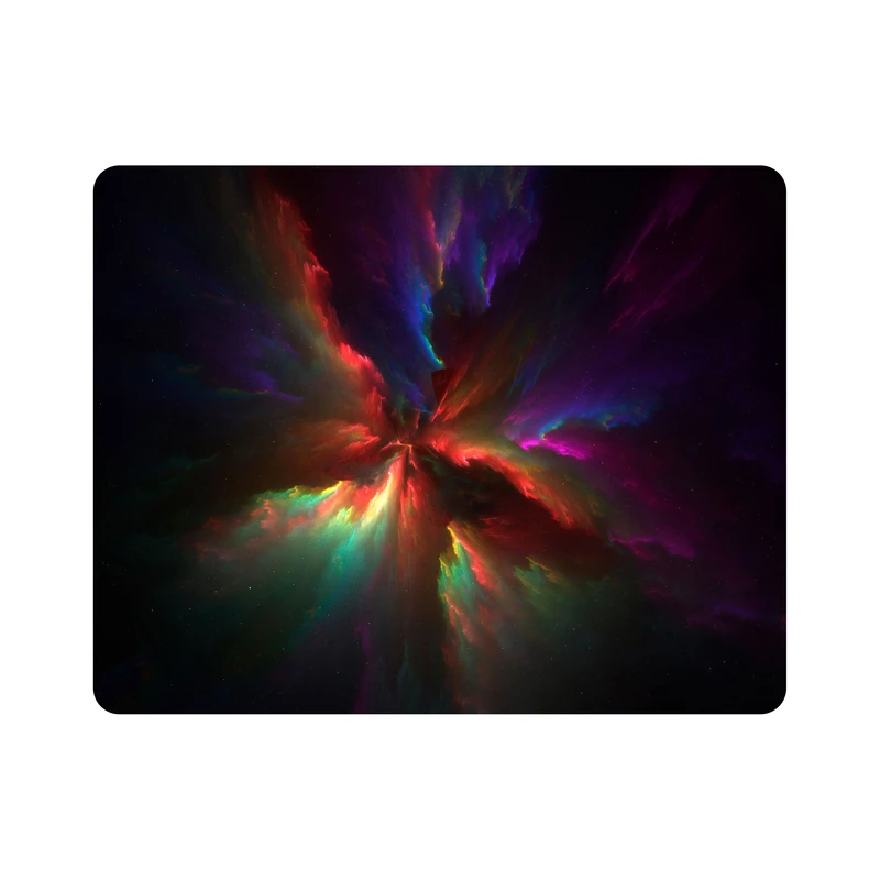 ماوس پد اطلس آبی رنگ های انتزاعی مدل T1164