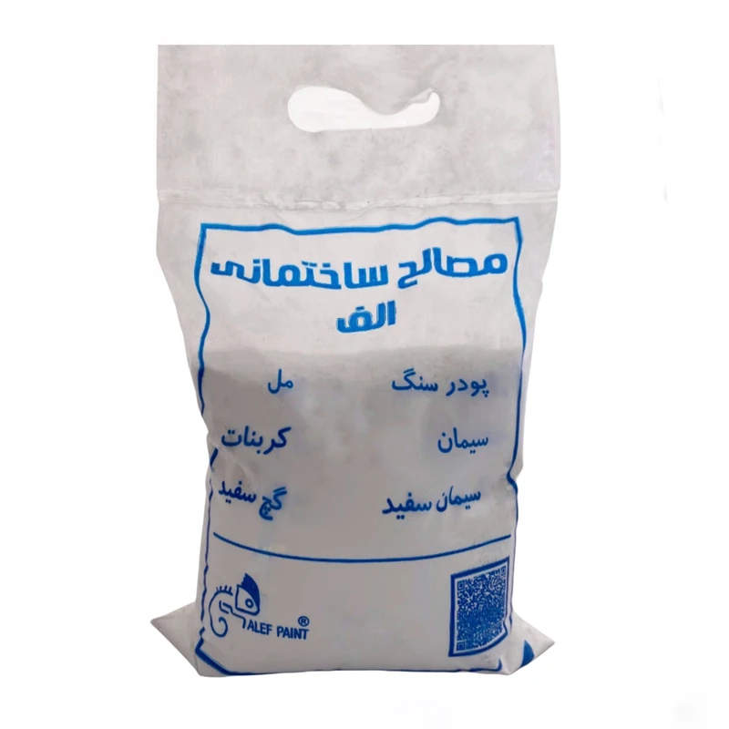 پودر سیمان سفید الف کد 101 وزن دو کیلوگرم