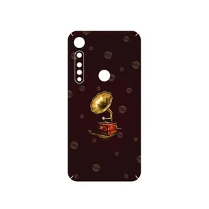 MAHOOT Gramophone Nostalgia Cover Sticker for Motorola One Vision Plus