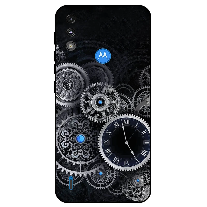 کاور مگافون طرح ساعت مدل 8161 مناسب برای گوشی موبایل موتورولا Moto E7i Power