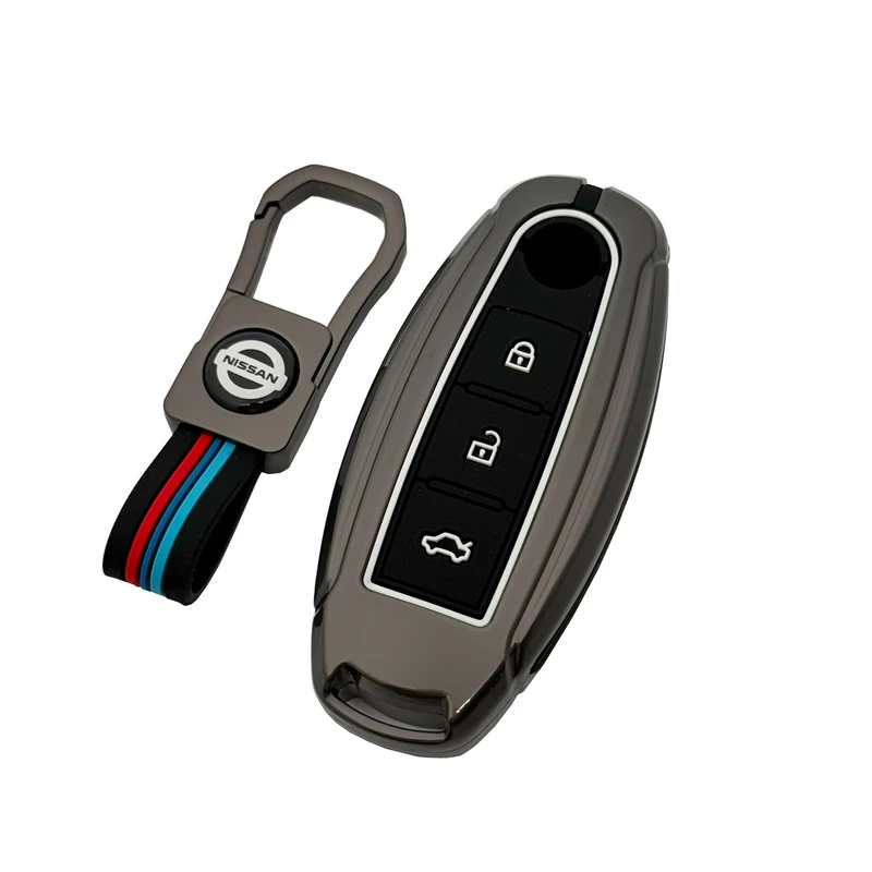 کاور ریموت و سوئیچ خودرو ژیلو مدل ZH-N طرح فلزی مناسب برای نیسان جوک