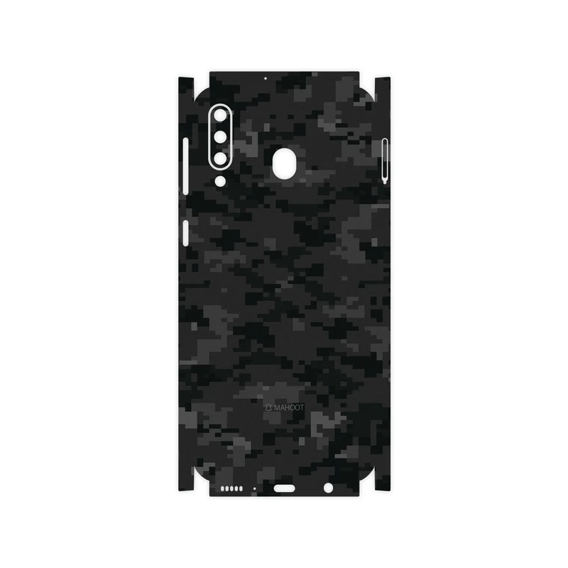 برچسب پوششی ماهوت مدل Night-Army-Pixel-FullSkin مناسب برای گوشی موبایل سامسونگ Galaxy M30