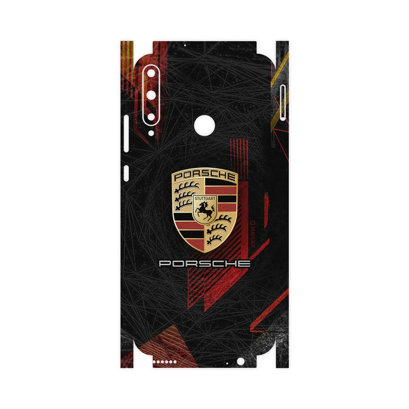 برچسب پوششی ماهوت مدل Porsche-FullSkin مناسب برای گوشی موبایل هوآوی Y7P