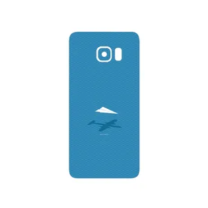 MAHOOT Minimal Paper Airplane Cover Sticker for Samsung Galaxy S6 Edge
