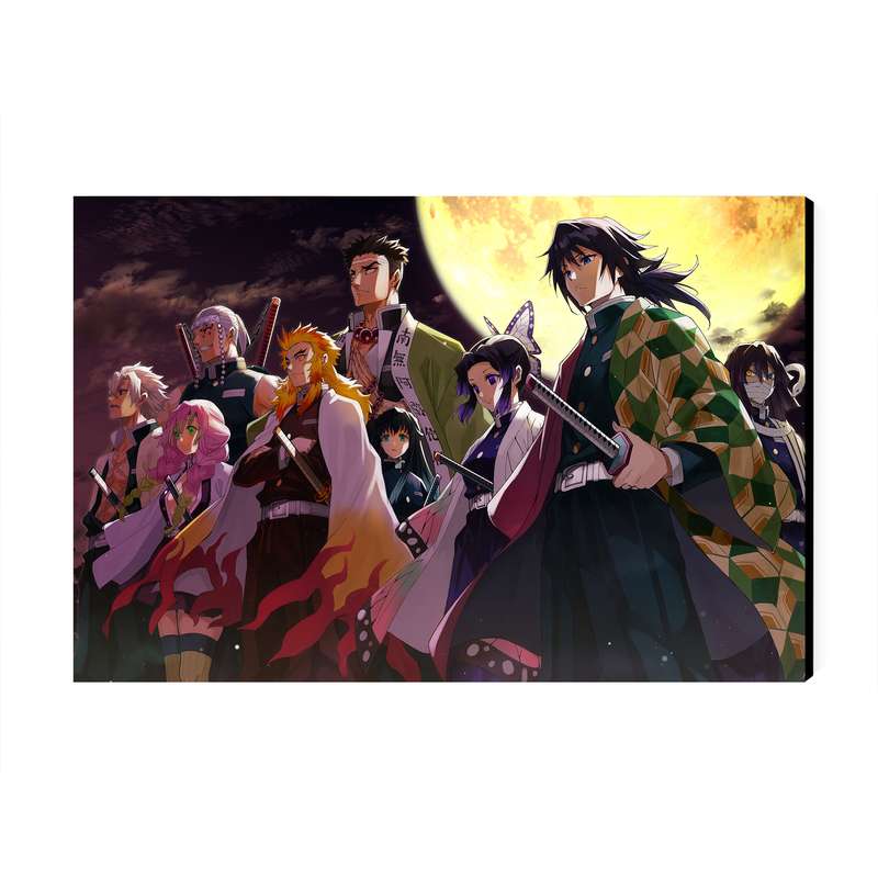 تابلو شاسی عرش مدل انیمه شیطان کش Damon Slayer کد As3373