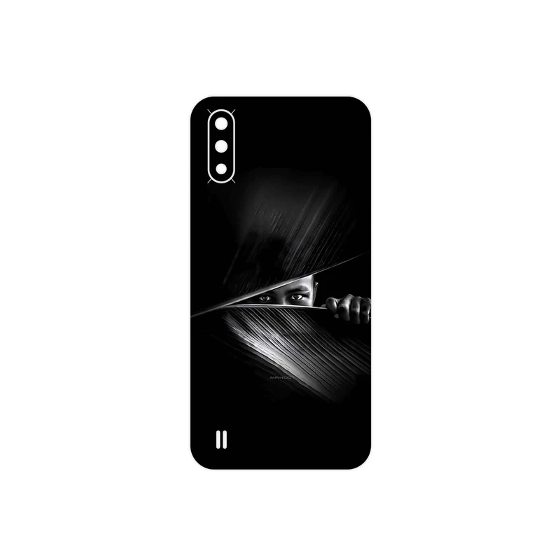برچسب پوششی ماهوت مدل Black Portrait مناسب برای گوشی موبایل سامسونگ Galaxy A01