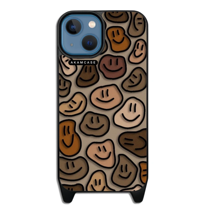 کاور آکام مدل AMCWLA14-HAPPY FACE10 مناسب برای گوشی موبایل اپل iPhone 14