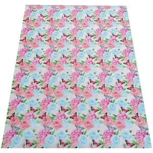 سفره 8 نفره طرح باغ گلها کد seab21