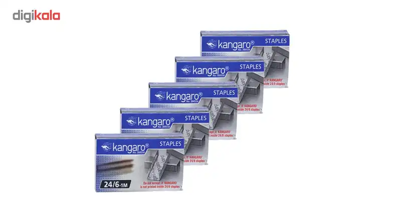سوزن منگنه کانگارو سایز 24/6 بسته 5000 عددی