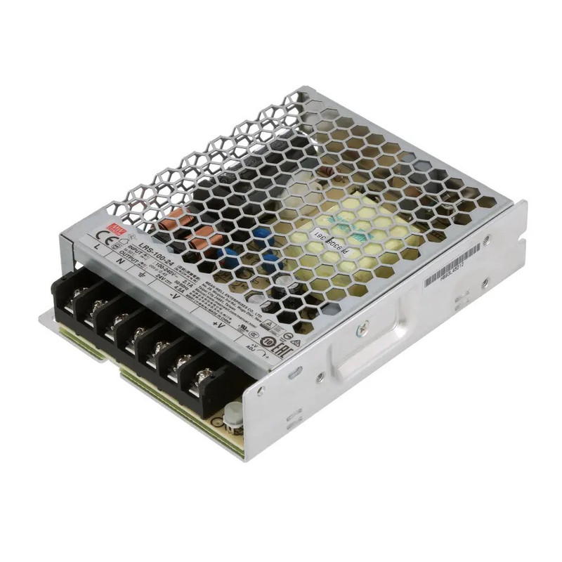 منبع تغذیه 24 ولت 4.5 آمپر مینول مدل LRS-100-24