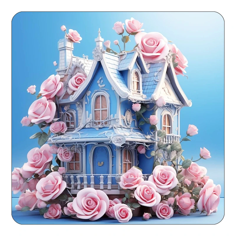 مگنت کاکتی طرح گل مدل mp15956